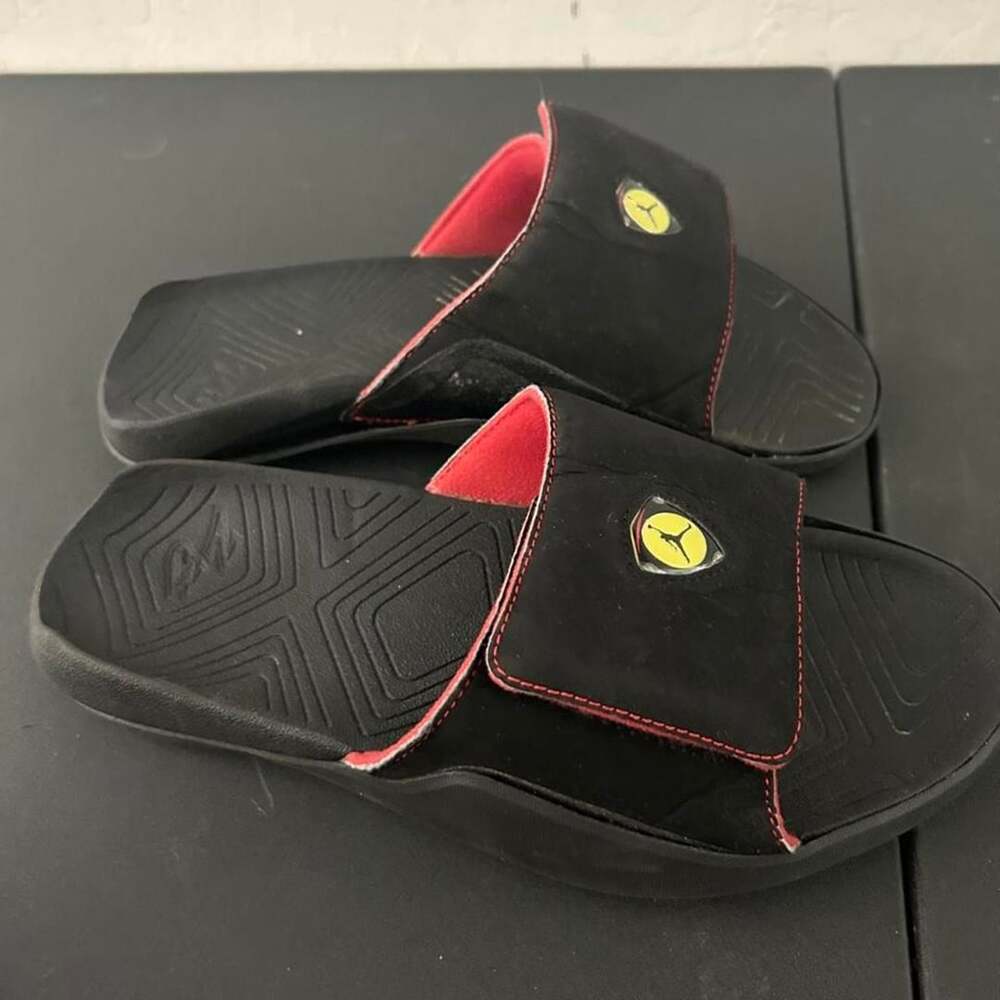 Jordan Hydro 7 Slide US 9 Black Dandelion